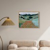 Art Remedy Claude Monet - Poppy Field in a hollow near Giverny Classic Monet Art Prints Framed - 2 of 4