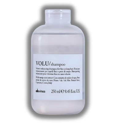 Davines Volu Volume Enhancing Softening Shampoo (8.45 oz) - Naturally Boost Volume & Shine for Fine Hair