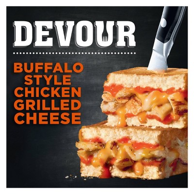 Devour Frozen Handheld Buffalo Chicken Grilled Cheese  - 7.41oz