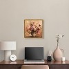 Art Remedy Burgundy Flower Afternoon Floral Glam Art Framed - 2 of 4