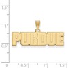 Black Bow Jewelry 14k Yellow Gold Purdue Boilermakers NCAA Small Pendant - 2 of 3