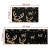 Christmas Door Mat Easy Jute Washable Entrance Rug with Non Slip TPR Rubber Backing - 2 of 4