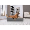 TailZzz Snuggle Pet Bolster 2-in-1 Cool Gel Infused with High Density foam Mattress with Bumper  Anti-Slip Pet Mattress Bed Orthopedic Pet Mattress - 4 of 4