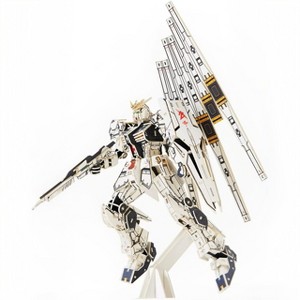 3D DIY Puzzle: RX-93 v-Gundam si-gu-mi PRO: Premium Mobile Suit - 373pcs - 1 of 4