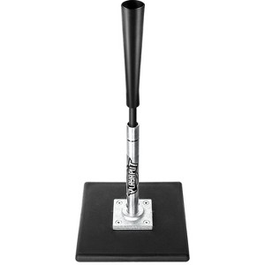 PLAYAPUT Adjustable Baseball Batting Tee (20-27 Inches) for Kids and Youths, Black - 1 of 4