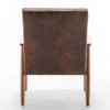 NicBex Accent Chair 25.38'' Wide Classic Wood Frame Arm Chair Lounge Chair Modern Reading Chair Comfy Chair for Living Room - 3 of 4