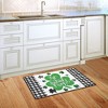 Checkered St. Pat's Shamrocks Doormat Indoor Outdoor 30" x 18" Briarwood Lane - image 4 of 4