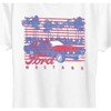 Women's - Ford - Mustang Palm Trees Short Sleeve Graphic T-Shirt - 2 of 4