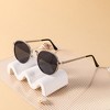 Anna-Kaci Women's Retro Round Metal Sunglasses - 2 of 4