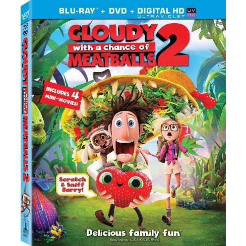 Cloudy With A Chance Of Meatballs 2 2 Discs Includes