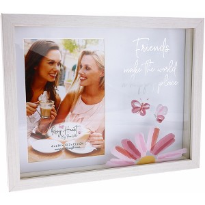 Pavilion Gift Company - Friends - 9.5" x 7.5" Shadow Box Frame (Holds 4" x 6" Photo) - Single Image Frames - 1 of 4