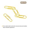 Unique Bargains Small Metal Prevent Tearing Pages Home Office Paper Clip 400 Pcs - 3 of 4