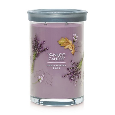 20oz Signature Large Tumbler Candle Dried Lavender & Oak - Yankee Candle :  Target