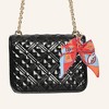 Unique Bargains Double Layer Bow Handbag Charm 1 Pc - 2 of 4
