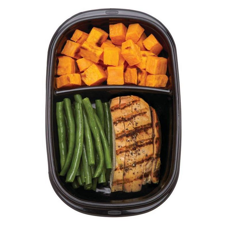 Rubbermaid 20pc TakeAlongs Meal Prep Divided Rectangle Containers Set, 5 of 7