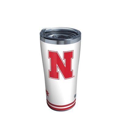 NCAA Nebraska Cornhuskers 20oz Arctic Stainless Steel Tumbler