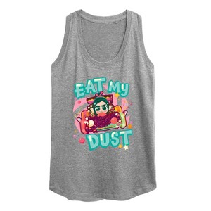 Women's - Disney - Eat My Dust Vanelloppe Graphic Racerback Tank - 1 of 4