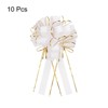 Unique Bargains Christmas Wedding Gift Wrapping Large Pull Bow 10 Pcs - 3 of 4