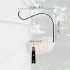 Unique Bargains Plant Hanger with Screws 4.5inch Black 2pcs - 2 of 4