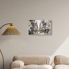 Art Remedy In the City Minimalist collage style wall art Framed - 2 of 4