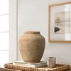 LuxenHome Terracotta Vase with Earthy Brown Tones, Accent for Farmhouse or Boho Interiors - 2 of 4