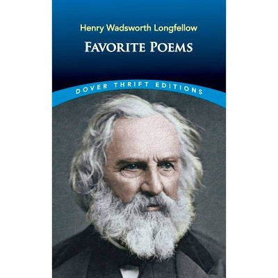  Favorite Poems - (Dover Thrift Editions) by  Henry Wadsworth Longfellow (Paperback) 