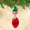 De Carlini Italian Ornaments 7.0 Inch Vintage Christmas Clown Christmas Tree Ornament , Italian Ornament Glass (1PC) - 2 of 4