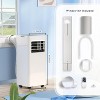 ZAFRO Portable Air Conditioner, 8000 BTU 3 Modes & Speeds with Remote Control, 24H Timer for Bedroom/Office, White - 2 of 4
