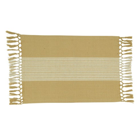 Saro Lifestyle Stripe Placemat - image 1 of 4