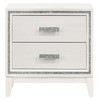 Gulches 1-2 Drawer Nightstand with Open Shelf, USB Charging Port & Safety Stop, Modern Bedroom Storage - 2 of 4
