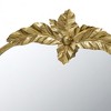FONTOI Arched Wall Mirror Gold Metal Frame Decorative Modern Accent for Living Room Bedroom or Dressing Room Hallway, Gold, 24"*2"*41.9" - 2 of 4