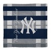 MLB New York Yankees Heathered Stripe Queen Bedding Set in a Bag - 3pc - 2 of 3