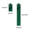 INSPIRE CHIC Women's Velvet Elbow Length Full Finger Gloves - 2 of 4