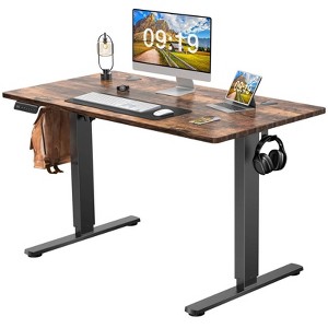 CENGHU Electric Height Adjustable Standing Desk, 40 x 24 Inch Sit Stand up Desk for Work Office Home, Rising Computer Table - 1 of 4
