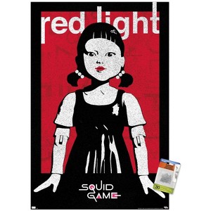 Trends International Netflix Squid Game - Red Light Unframed Wall Poster Prints - 1 of 4