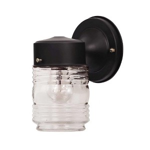 Savoy House Exterior Collections 1 - Light Wall Light in  Black - 1 of 1