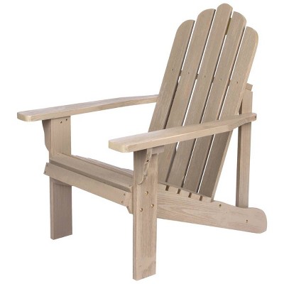 Shine Company Westport Adirondack Chair Taupe Gray Adirondack Chairs Patio Lawn Garden