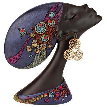 Design Toscano African Gele Headdresses Maiden Sculpture: Badu