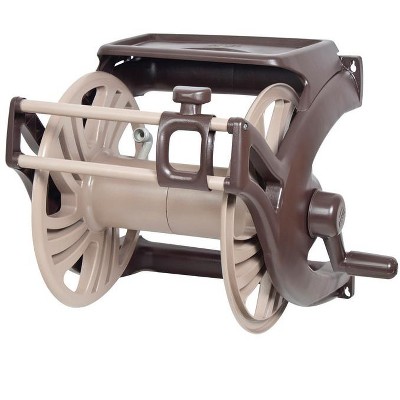 Ames Neverleak 225 Ft. Brown Wall Mounted Hose Reel Cart : Target