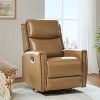 Hilario Fall 30.31''Wide Genuine Leather Swivel Rocker Recliner  Deal of the day | ARTFUL LIVING DESIGN - 2 of 4