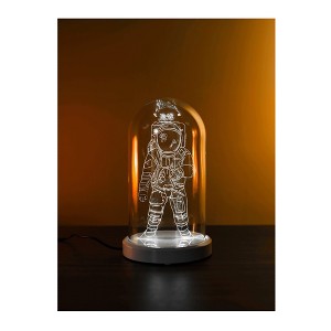 By-Lamp 3D Astronaut Glass Lantern Lamp - 1 of 4