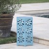 22'' BLUE SIDE TABLE - 4 of 4