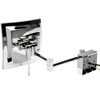 ALFI ABM8WLED-PCPolished Chrome Wall Mount Square 8Inch 5x Magnifying Cosmetic Mirror with Light - 3 of 4