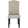 Odette 19" H Wicker Dining Chair (Set of 2) - SEA8015 - Safavieh - 3 of 4