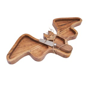 C&F Home Halloween Bat Serving Board With Spreader Set of 2 - 1 of 4