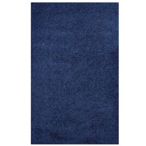 Modway Enyssa 5x8 Solid High Pile Shag Area Rug With In Navy - 1 of 4