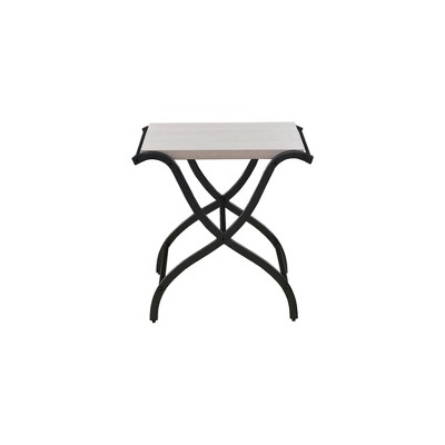 Wilson End Table White/Black