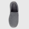 Isotoner Men's Kai Micro Textured Knit Closed Back Slippers - image 3 of 4