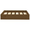 VidaXL Dog Bed Honey Brown 20.3 in.x17.3 in.x3.5 in. Solid Wood Pine - 3 of 4