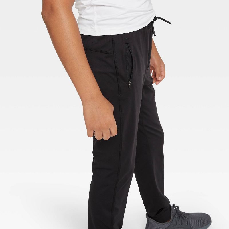 Boys' Soft Gym Jogger Pants - All In Motion™, 4 of 9